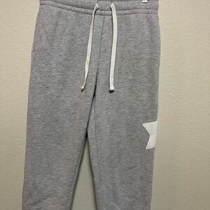 Hellstar Women's Grey and White Joggers-tracksuits